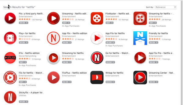Netflix app for mac pro